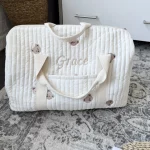 Maternity Overnight Bag - Bear Pattern