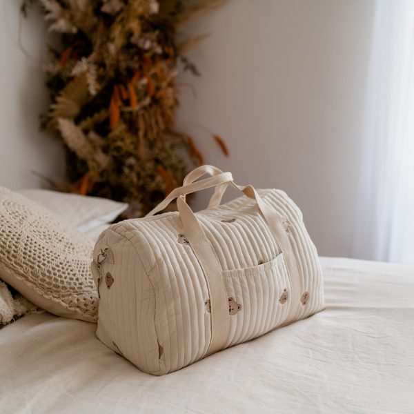 Maternity Overnight Bag - Bear Pattern