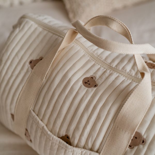 Maternity Overnight Bag - Bear Pattern