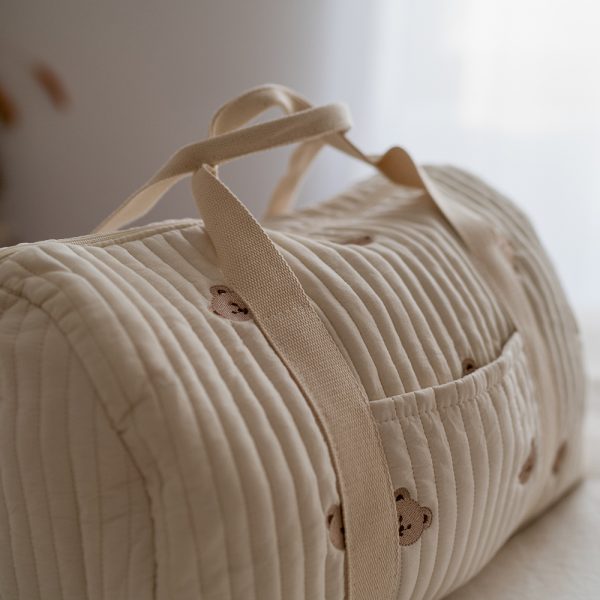 Maternity Overnight Bag - Bear Pattern