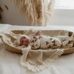 Organic Sleepsuit & Hat - Bear Pattern